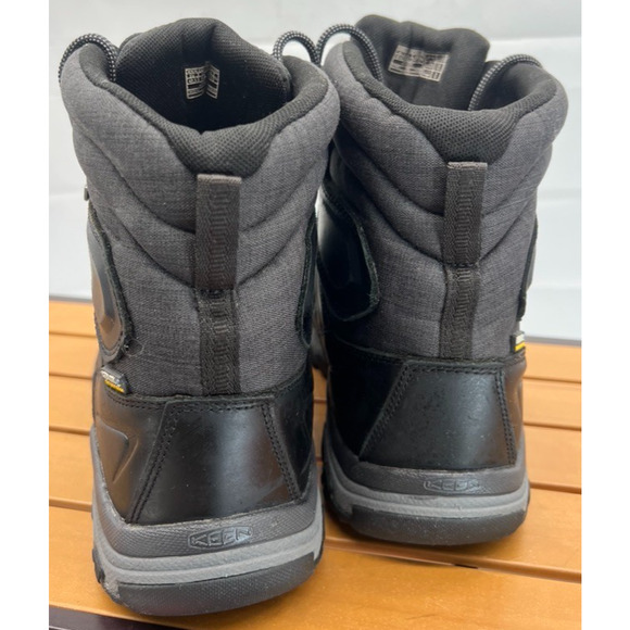 KEEN TARGHEE LACE BOOTS HIGH POLAR Insulated Waterproof 9.5 M Fit Black /Raven main image 13